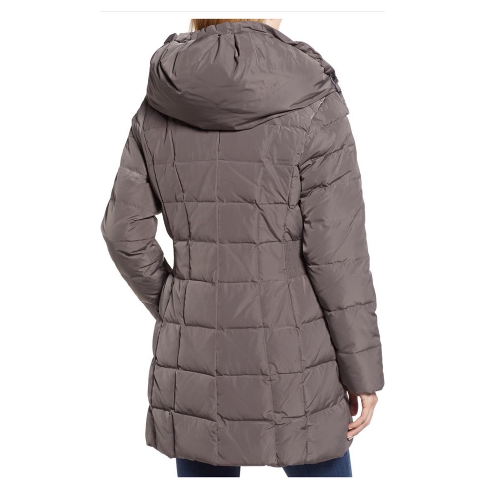 Cole Haan Hooded Down & Feather Jacket - Picture 4 of 4